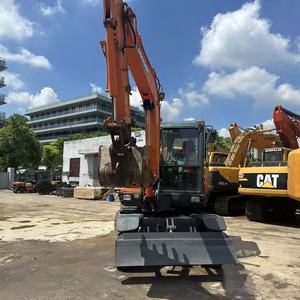 รถขุดล้อยาง Doosan DX60W มือสอง ขนาด 6 ตัน พร้อมเครื่องยนต์ เกียร์ และปั๊ม สำหรับงานก่อสร้างและงานถนน - Product Image 6