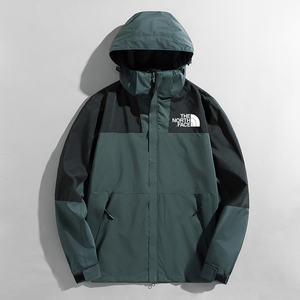 أزياء الرجال الشتاء سترة طيار مقنعين الكتان للماء والرياح طبقة واحدة نمط مخصص العصرية - Product Image 6