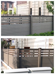 Clôture d'isolement personnalisée pour ferme équine moderne et hippodrome, clôture à piquets peinte en blanc, garde-corps de cour de villa, panneau de clôture de type Grande Muraille - Product Image 6