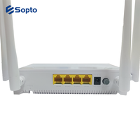 GPON EPON XPON ONU 4GE, dengan 2.4G/5G Dual Band WIFI6 FTTH Fiber optik XPON ONU 4 port