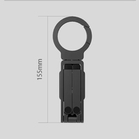 Support magnétique pour téléphone Ulanzi MA38 pour iPhone 16 15 14, trépied portable, fixation rapide, crochet dissimulé, inclinable, montable au mur