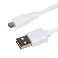 Kabel USB Pengisian Cepat Tahan Lama, Kabel Sinkronisasi Data OEM, Kabel Pengisian USB dengan Logo Custom untuk Ponsel Tablet Grosir