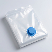 Sac sous vide réutilisable en nylon recyclable avec valve de compression pour le rangement domestique de la literie