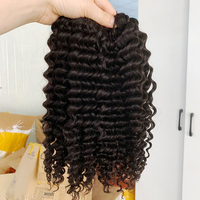 Extensions de cheveux humains tressées pré-bouclées au crochet, nœuds invisibles, mèches de cheveux au crochet
