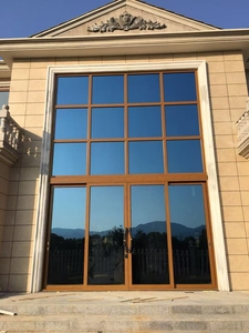 USA nfrc phá vỡ nhiệt đôi 4sg kính nhôm chống thấm tường Rèm cho văn phòng thương mại xây dựng cách âm hiện đại - Product Image 5