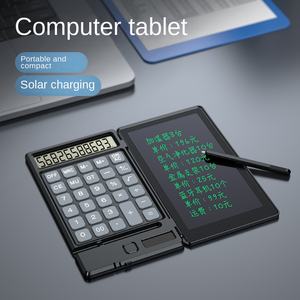 Tablet de Escrita LCD + Calculadora Solar, Quadro Portátil de Ponta Fina, Presente para Escritório e Desenho Infantil - Product Image 2