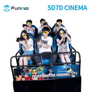 3D 4D 5D Cinema Films Exciting Movies VR Cinema Machine