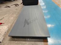 Plaques en plastique PE1000 auto-lubrifiantes, plastique technique UHMWPE, épaisseur 12 mm, avec service de découpe CNC et de poinçonnage