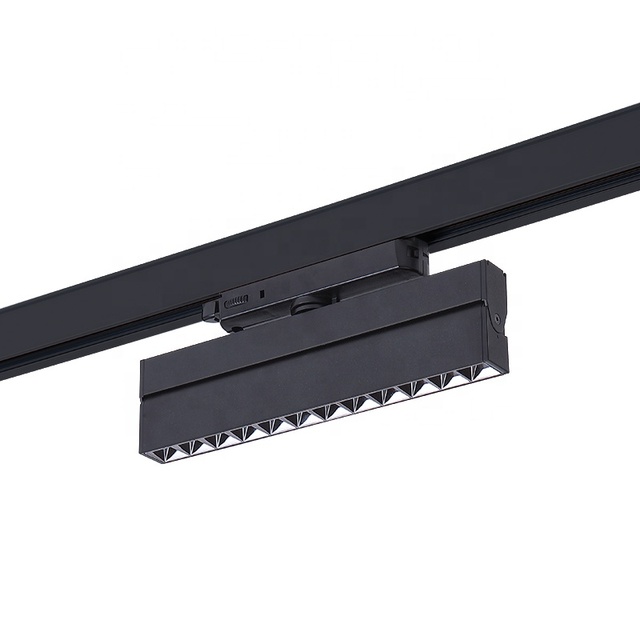 220V Foldable Linear LED Track Lighting Gallery Lamp Modern Aluminum Body with Adjustable Beam Angle Exhibition Gallery Lighting