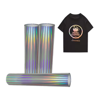 Rouleau de vinyle holographique thermocollant de 50 cm pour t-shirts et casquettes, compatible avec Cricut et Cameo, vente en gros