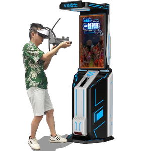 VR Warrior 9D อาร์เคดในร่ม ระบบไร้คนดูแล รองรับน้ำหนักมาก ปรับแต่งโลโก้ได้ สวนสนุกเสมือนจริง ห้างสรรพสินค้า ประสบการณ์เสมือนจริงด้วยระบบสัมผัส - Product Image 6