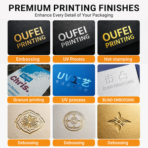 Portafoglio di Lusso Personalizzato Marca Oufei, Busta <span class=keywords><strong>A4</strong></span> in Carta <span class=keywords><strong>Kraft</strong></span> con Logo in Lamina d'Oro per Agenzie Immobiliari - Product Image 5