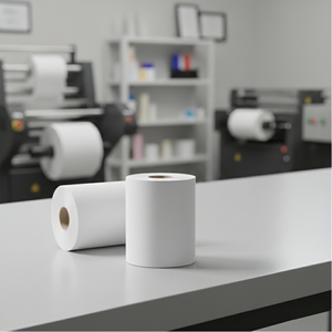 Factory Direct Sell Supermarket Cash Register Receipt thermal receipt <b>paper</b> <b>roll</b>_80 x 80 customized printed sticker - Product Image 6