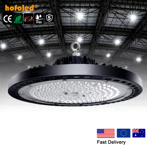 Hofoled Projecteur <span class=keywords><strong>LED</strong></span> <span class=keywords><strong>Industriel</strong></span> Commercial à Haute Luminosité pour Entrepôt, Luminaire Linéaire <span class=keywords><strong>LED</strong></span> pour Grandes Espaces 100W 150W 200W, Projecteur <span class=keywords><strong>LED</strong></span> <span class=keywords><strong>Industriel</strong></span> UFO pour Grandes Espaces - Product Image 1