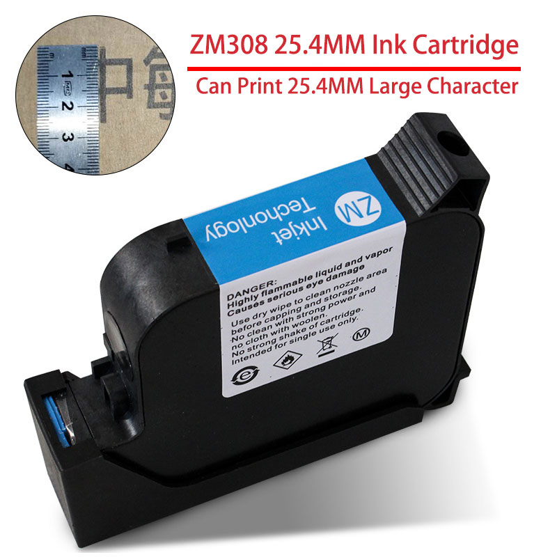 Handheld Inkjet Printer Multi Color Solvent ECO Ink Cartridge