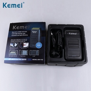 <span class=keywords><strong>Kemei</strong></span> KM1102 Rasoir électrique pour hommes Rasoir à <span class=keywords><strong>barbe</strong></span> alternatif à double lame Soins du visage <span class=keywords><strong>Tondeuse</strong></span> forte multifonction - Product Image 5