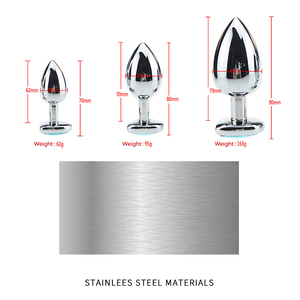 Sex Edelstahl Metal <span class=keywords><strong>Anal</strong></span> <span class=keywords><strong>Plug</strong></span> China Set Adult Butt <span class=keywords><strong>Plug</strong></span> <span class=keywords><strong>Anal</strong></span> <span class=keywords><strong>De</strong></span> Coarzon Riesig Améthyste Coeur Rouge avec Base en Verre Coeur - Product Image 6