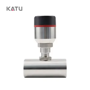 مقياس تدفق المياه ذات التوربين طراز FM120 يتميز بجودة عالية وشاشة رقمية ملونة بتصميم جديد للبيع بالجملة من العلامة التجارية KATU