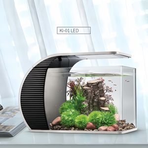 Réservoir de poissons d'aquarium <span class=keywords><strong>5</strong></span> gallons Home Desk Mini <span class=keywords><strong>Fish</strong></span> <span class=keywords><strong>Tank</strong></span> Led Aquarium <span class=keywords><strong>Fish</strong></span> <span class=keywords><strong>Tank</strong></span> - Product Image 2