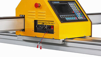 Mini découpeuse plasma CNC portable, machine de découpe CNC à rail unique, zone de travail 1500*3000mm pour la découpe de plaques métalliques et la découpe oxy-gaz