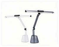Lampe de bureau LED à spectre complet Ra98, lampe de table protectrice pour les yeux, éclairage avant asymétrique, commande tactile, AC, pour la lecture et l'étude des enfants