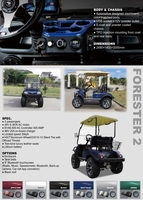 Nouvelle voiturette de golf électrique HDK EVOLUTION, sportive, tout-terrain, haute vitesse, à prix abordable