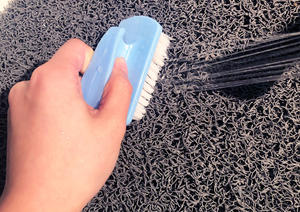 Gran oferta, alfombrilla de PVC hecha a mano, diseño de rompecabezas de pila de bucle acolchado con respaldo de red lavable para uso doméstico o en el coche - Product Image 6