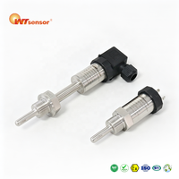 Transmetteur de température personnalisé Pt100 4-20mA -50~450°C +/-0.5%FS SS304 M14*1.5 M16*1.5 Entièrement soudé pour pipeline pétrolier