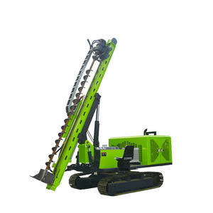 Photovoltaic <b>Pile</b> <b>Driver</b> Factory Direct Supply 360 . Rotating Crawler Punching Drilling Machine Solar Small <b>Pile</b> <b>Driver</b> - Product Image 5