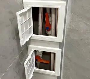 Banyo dış Panel çatı çıkarılabilir aksesuarları tavan muayene kapı kare plastik duvar erişim paneli