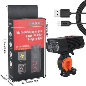 Ultra brillante USB recargable luz de la bici de poderoso <span class=keywords><strong>bicicleta</strong></span> <span class=keywords><strong>faro</strong></span> delantero <span class=keywords><strong>para</strong></span> carretera ciclismo de montaña - Product Image 6