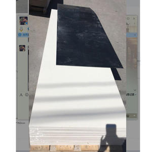 ベンチトップ用コリアン氷河白色固体表面シート、人工石アクリル固体表面シート - Product Image 1