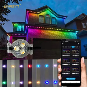 Ip67 Rgbww Pixel Led Point Light Ws2801 100 5inch Rgb Addressable Led Pixel Point String Light