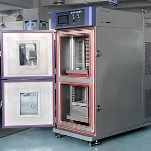 Câmara de Teste de Choque Térmico Quente e Frio, Equipamento de Laboratório para Testes Ambientais de Ciclismo Térmico - Product Image 1