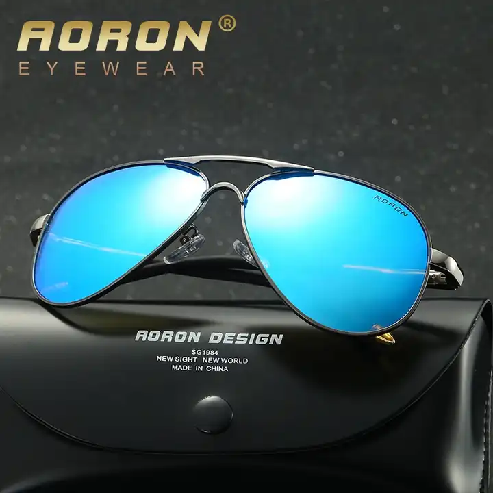 Aoron Classic Aviation-grade Metal Frame Polarized