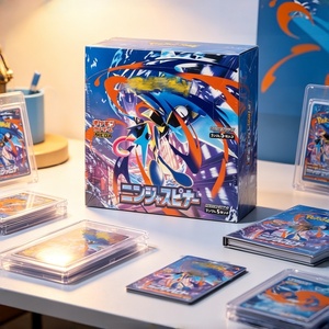 Cartes à collectionner Pokémon japonaises personnalisables, <span class=keywords><strong>prix</strong></span> de gros, commande en gros, nouvelle boîte scellée, PTCG série M4, Ninja Spinner Mega - Product Image 1