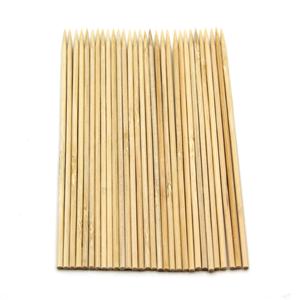 Pinchos de bambú para asar camarones, maíz, salmón, pollo, patatas, fruta, perro caliente, verduras, barbacoa, shish kebab - Product Image 3