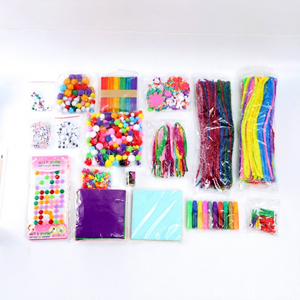 Kit d'artisanat DIY pour enfants avec plus de 1000 fournitures d'art et d'artisanat pour l'école et les projets faits main - Product Image 4