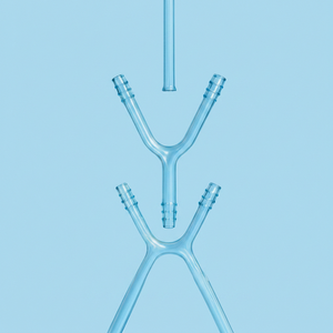 Tubo Conector en Forma de Y de Vidrio Borosilicato 3.3 BioLab para Uso en Laboratorio - Product Image 1