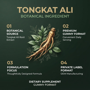 Proveedor de Etiqueta Privada al por Mayor de Gomitas de Tongkat Ali OEM ODM, 100 Unidades - Product Image 4
