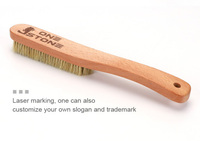 Brosse en poils de sanglier pour escalade, nettoyage de blocs d'escalade et de hangboard