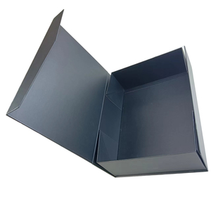 Hot Giấy Các Tông Hộp Quà Tặng Cho Nến Matte Màu Đen Cứng Nhắc Phẳng Sang Trọng Từ Gấp Lưu Trữ Quà Tặng Bao Bì Hộp - Product Image 6