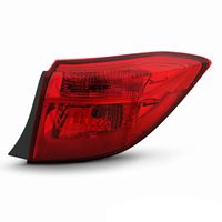 Luces Traseras Exteriores e Interiores Izquierdas y Derechas Saivis para Toyota Corolla SE/XSE 2017 2018 2019