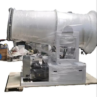 Canon à brouillard à roues facile à utiliser pour la suppression de la poussière sur les projets de construction de petite et moyenne envergure