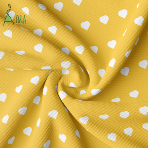 Liverpool Bullet Fabric Love Heart Tela estampada 95% poliéster 5% Spandex Tela para ropa <span class=keywords><strong>de</strong></span> bebé - Product Image 4