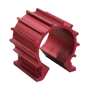 Disipador de calor de la serie 6000 de aleación de aluminio cuadrado personalizado de alta calidad ODM/perfil diseñado por el cliente corte soldado doblado perforado anodizado - Product Image 5