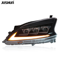 Ensemble de phares LED JUSHUN pour Nissan Sylphy 2012-2015, mise à niveau, modification des phares, vente en gros d'usine