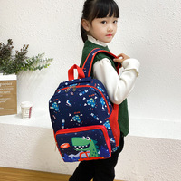 Nouveau Sac à Dos Enfant 2025 – Adorable Dinosaure Maternelle Imprimé Dessin Animé pour Garçons et Filles – Tendance