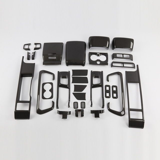 WZXD High Quality Carbon Kits Car Interior Decoration Accessories 2024 for BYD Equation Leopard 5