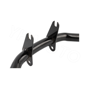 YHMOTO Matte Black <b>Footrest</b> Bracket Powder Coated for Simson S50 S51 S70 Enduro - Product Image 4